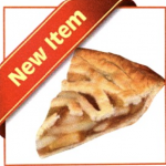 10" Baked Michigan Apple Pie - 10" Pie